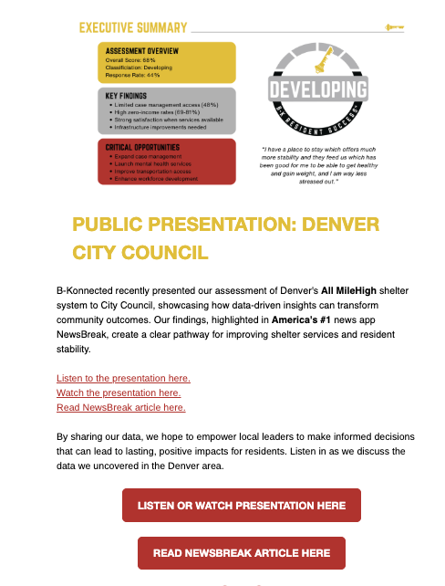 City Council Email Section